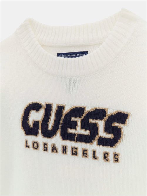 maglione bambino bianco GUESS | N5RR01Z2BB0/G011